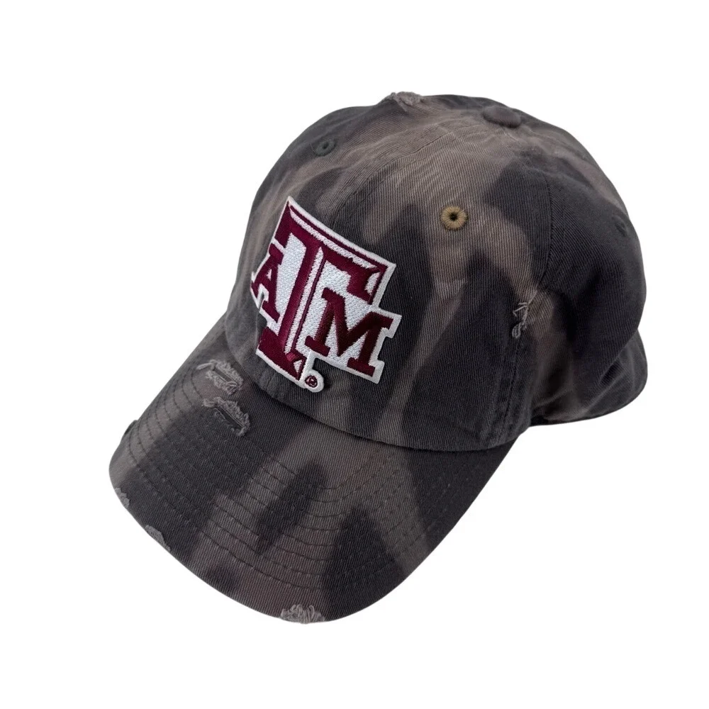 Texas A&M Camo Unisex Hunting‎ / Utility Cap by Kbethos Vintage